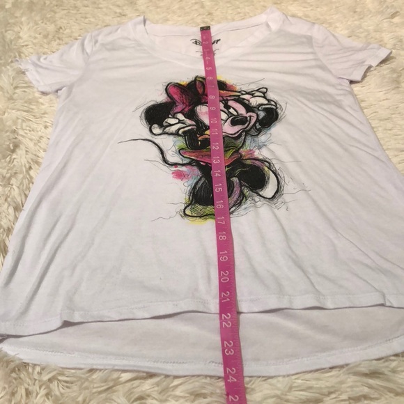 Disney's Minnie Mouse V-Neck Graphic Tee - Picture 4 of 7